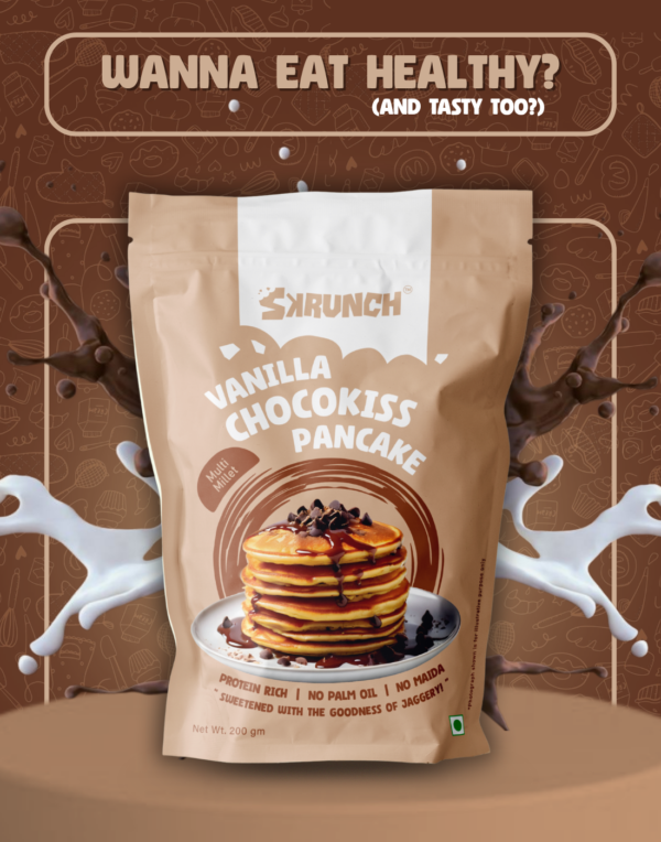 Vanilla Choco Kiss Pancake